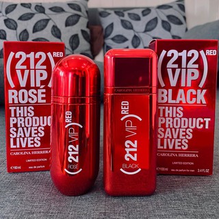 💥 Mẫu thử Nước hoa 212 RED Vip Black ROSÉ Test 10ml/20ml Spray / Chuẩn authentic