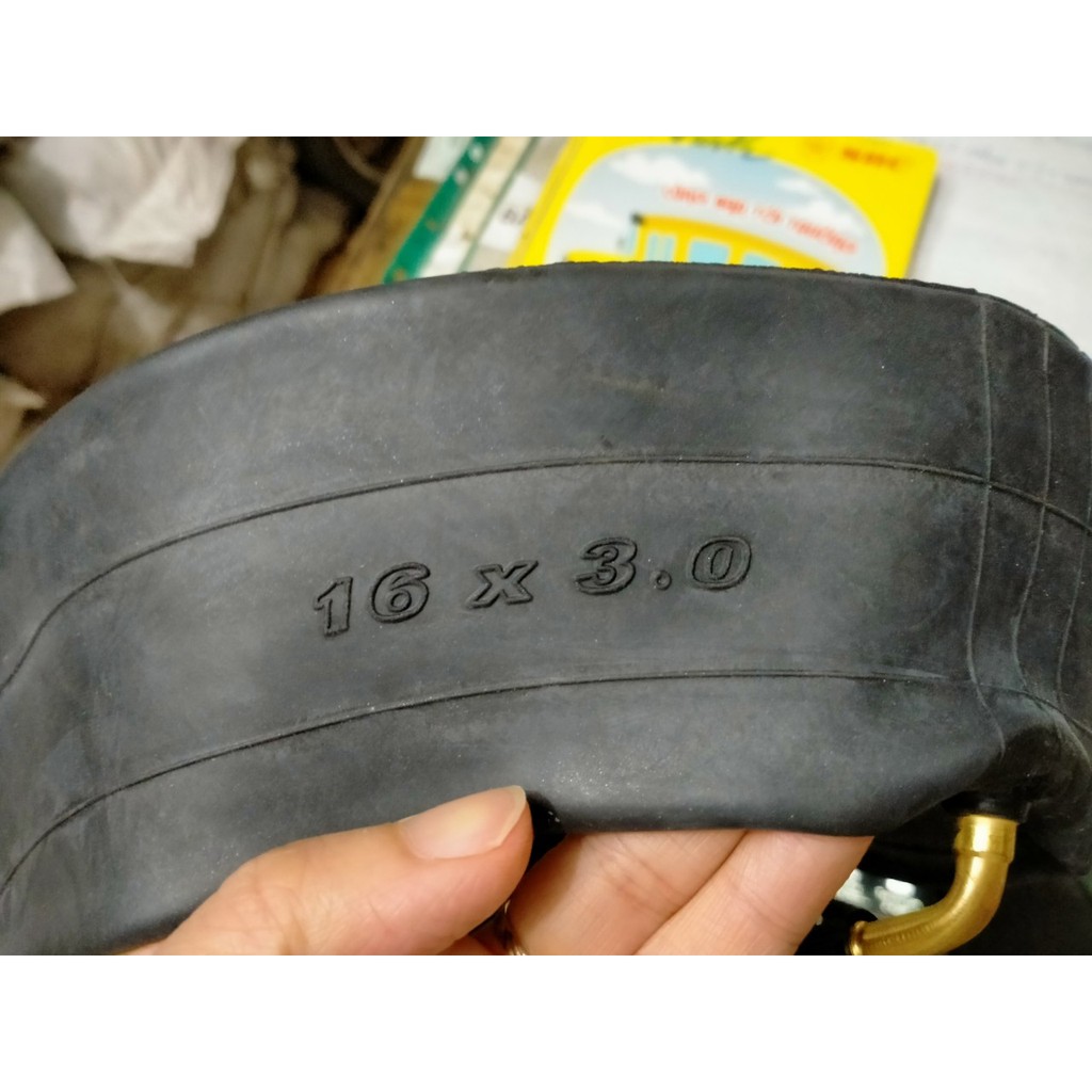 RUỘT, SĂM XE ĐẠP ĐIỆN 16x3.0 VAN CONG KENDA