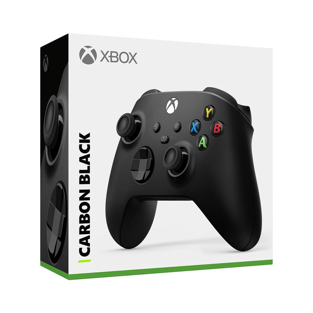 [Mã 252ELSALE hoàn 7% xu đơn 300k] Tay Cầm Microsoft Xbox One Series X Kèm Wireless Adapter (Màu Đen)