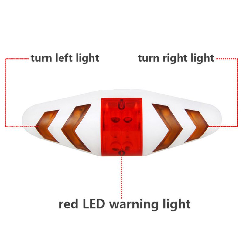 Đèn Tín Hiệu Không Dây Sạc USB Chống Nước Có Điều Khiển Từ Xa Cho Xe Đạp Leo Núi