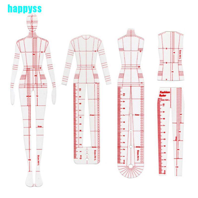 Thước Kẻ Vẽ Phác Thảo Thiết Kế Thời Trang