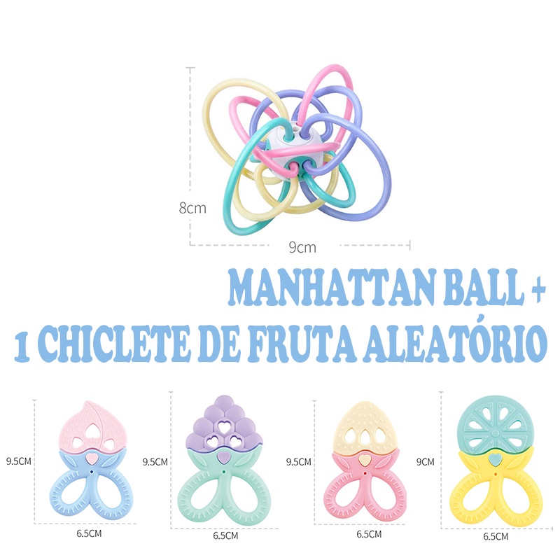 Đồ Chơi Quả Bóng Ngậm Nướu Cho Bé