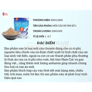 [ Mua 1 Tặng 1] Mồi Rô Phi KIM LONG (Số 1-2)