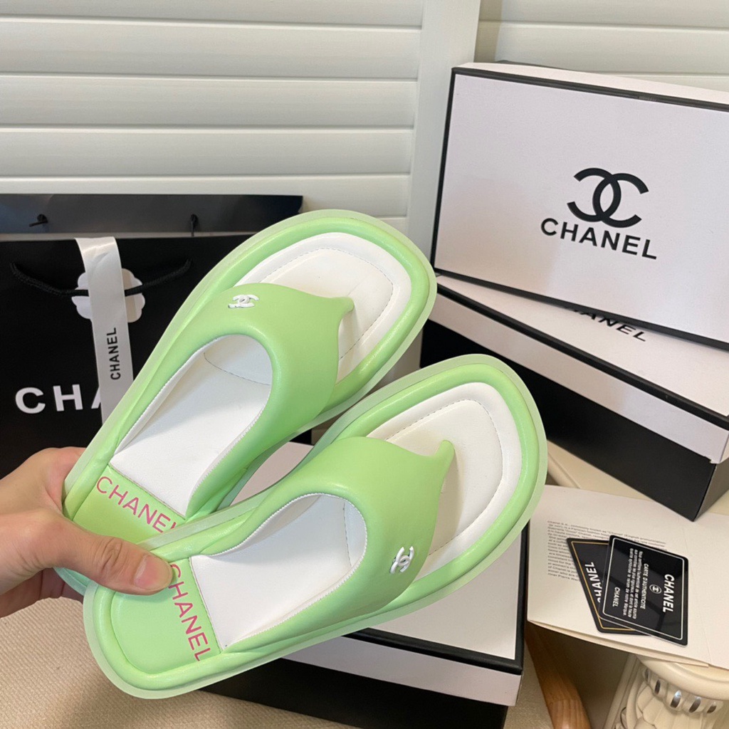 Dép Kẹp Xỏ Ngón Nữ Chaneo Đế Cao Su Siêu Nhẹ Hàng Hộp SCQC TRINH LÊ SHOP GIÀY DÉP