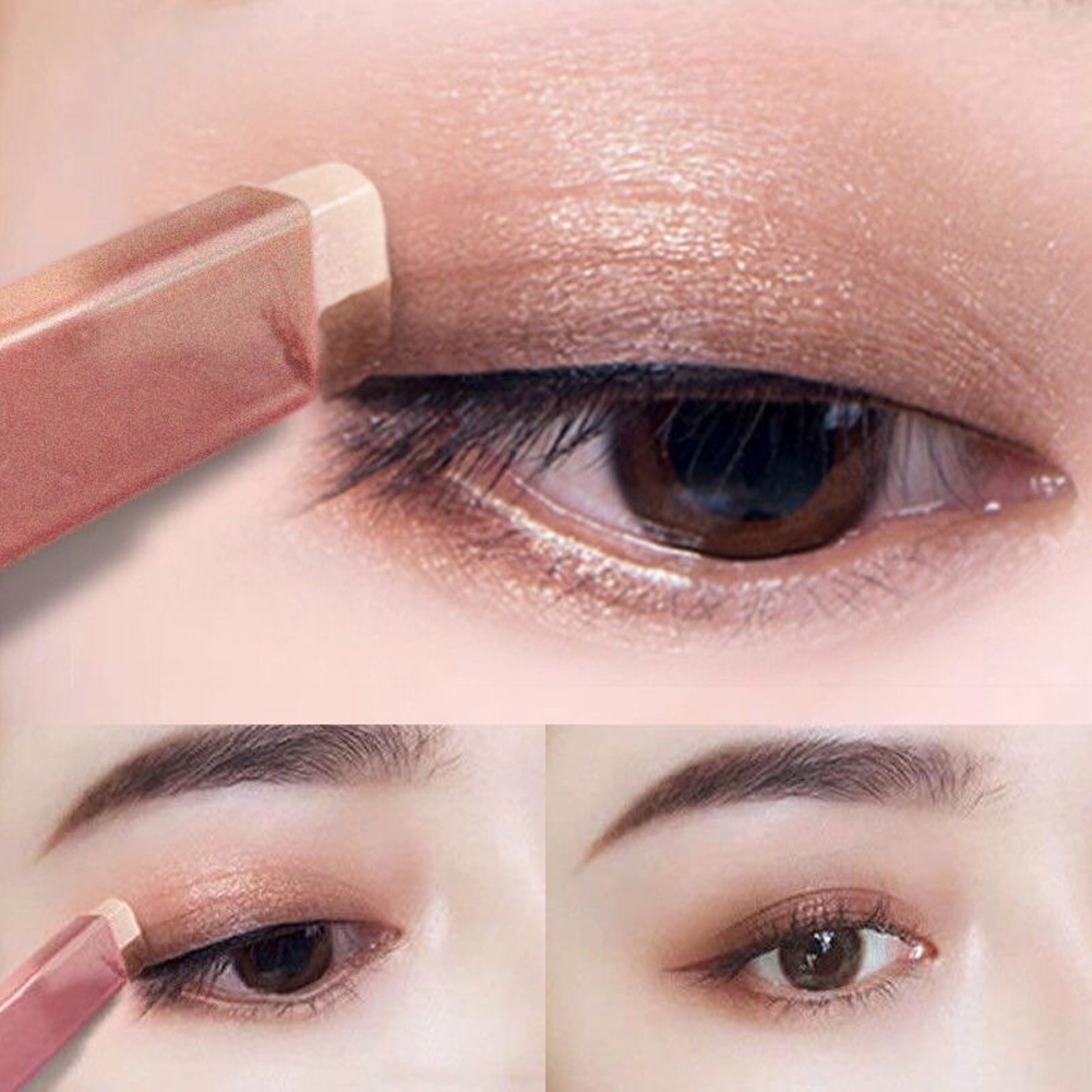 Phấn Mắt Dạng Thỏi Hai Tông Màu Gradient Dễ Lên Màu Không Thấm Nước Lâu Trôi