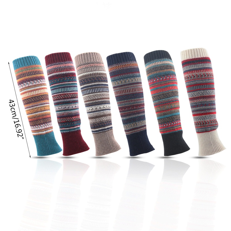 Đôi Tất Chân Len Dài Qua Gối Giữ Ấm Cho Nữ
