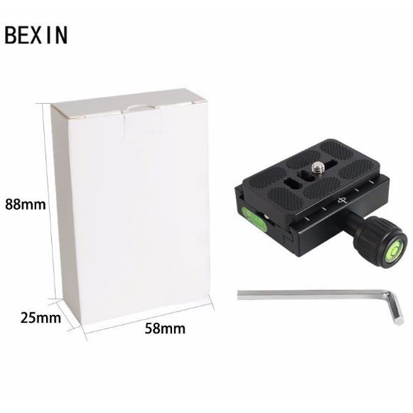 Bộ quickplate - Bộ đế Arca - Chính hãng Bexin QR-50 QR-60