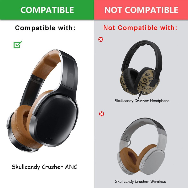 Bộ Đệm Bọc Tai Nghe Thay Thế Cho Skullcandy Crusher Anc