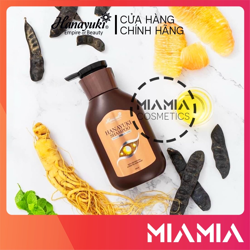 Dầu Gội Thảo Dược Hanayuki Shampoo chính hãng - Mỹ Phẩm Hana Đoàn Di Băng - 8936205370179