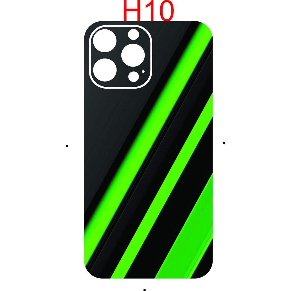 Miếng Dán Skin mặt lưng iphone 6 đến 13 pro max, chống xước, hình ảnh sắc nét...