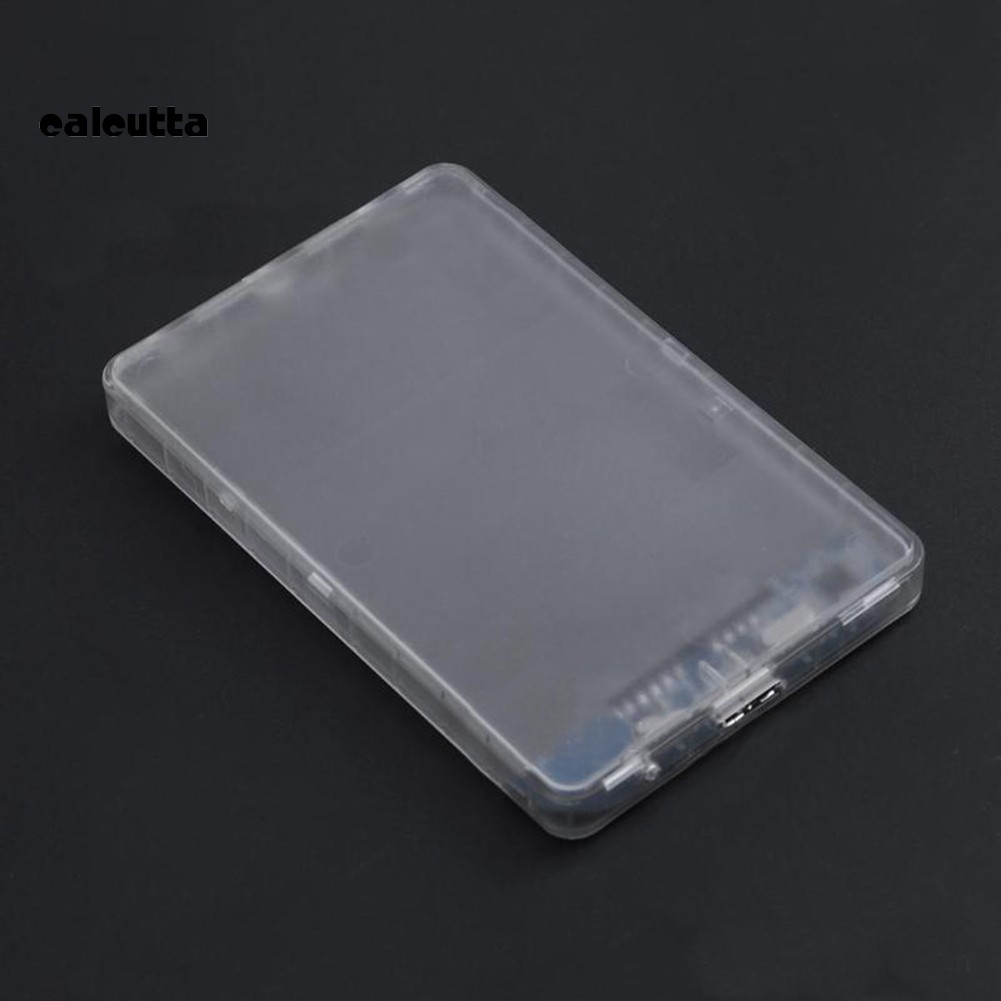 ✡DP✡2.5 Inch USB 3.0 SATA HDD Hard Disk External Enclosure Transparent Case Box