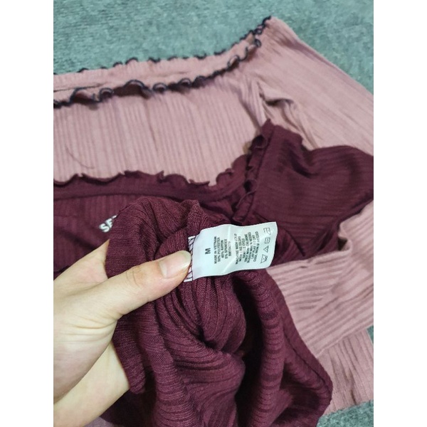 Áo bẹt vai xuất Pháp xịn sò