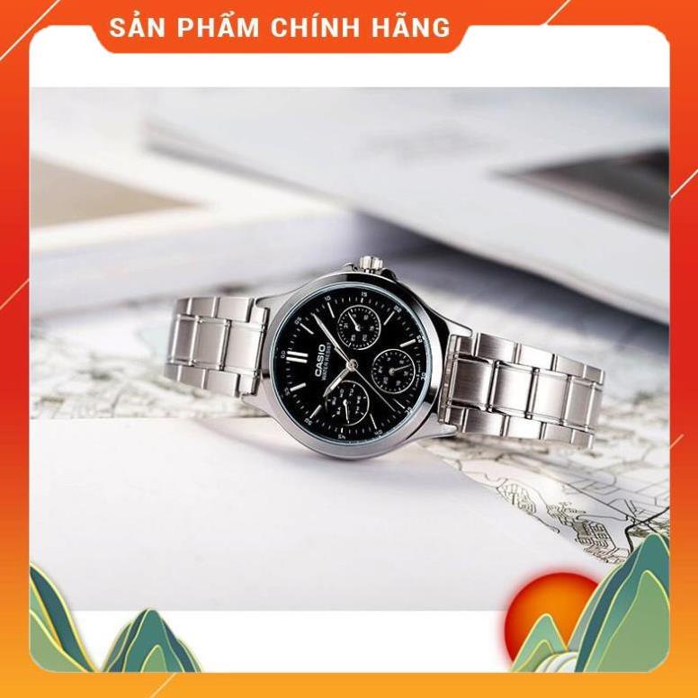 Đồng Hồ Casio Nam Dây Kim Loại MTP-V300D-1AUDF Chính Hãng