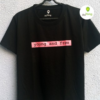 Áo thun young and free