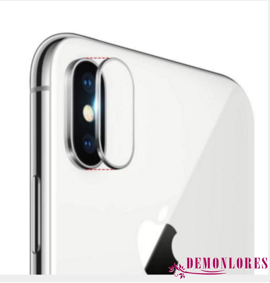 Vòng Hợp Kim Nhôm Bảo Vệ Camera Sau Cho Iphone X 7 8 Plus