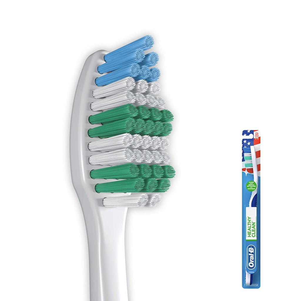 [HÀNG MỸ] Bàn Chải Đánh Răng Oral-B Healthy Clean Toothbrush Medium