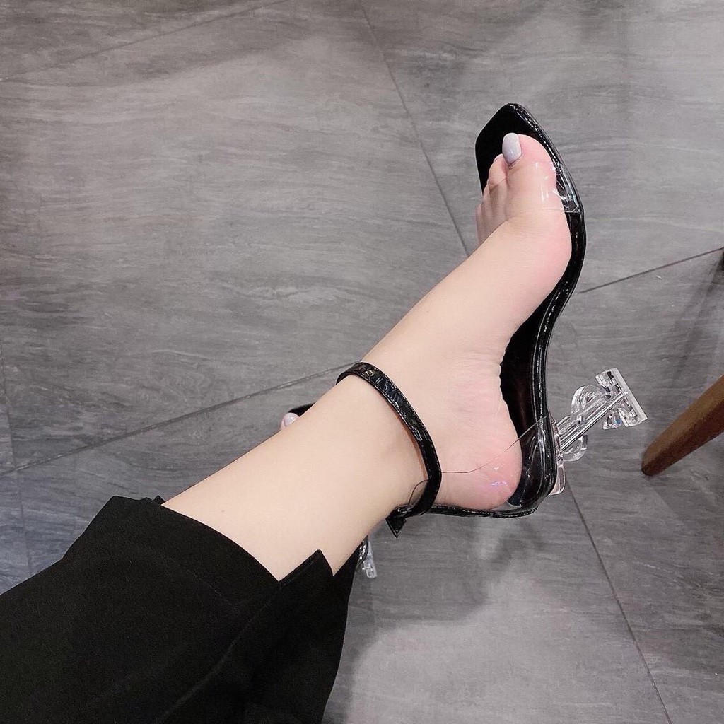 Sandal giày cao gót ys siêu hot mới nhất 2020 cao 9cm - w2