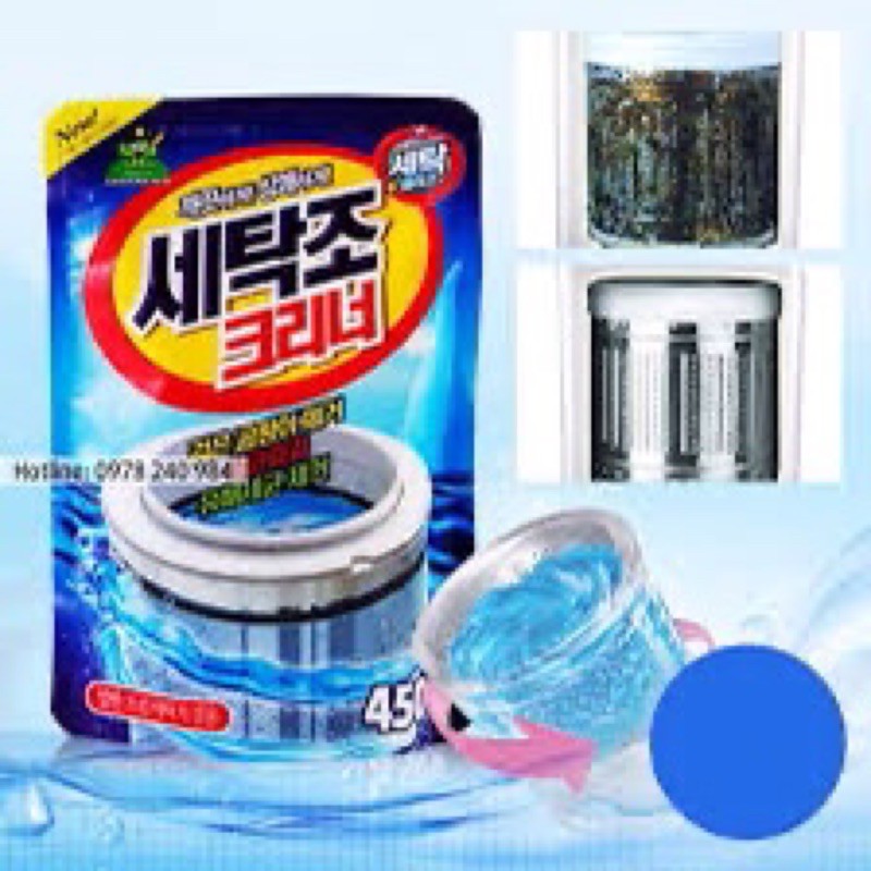 Bột tẩy lồng máy giặt Hàn Quốc