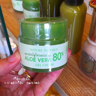 Aloe Vera Gel Cream - Kem dưỡng chiết xuất từ Lô hội