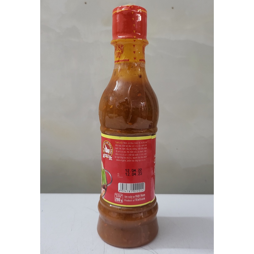 [Chai 280g] XỐT LẨU THÁI [VN] ÔNG CHÀ VÀ Hot pot Thai Sauce (nosa)