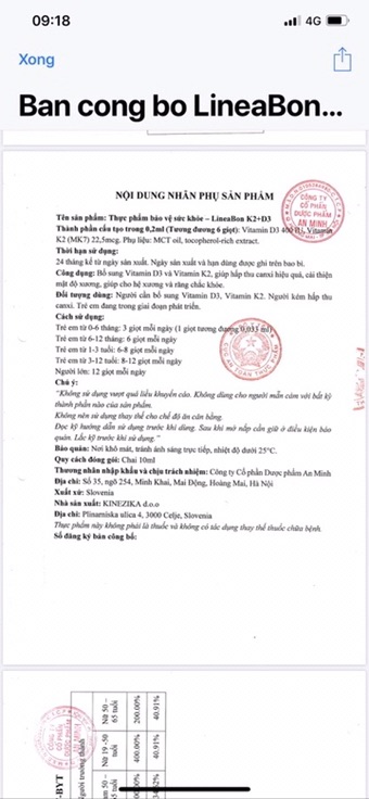 ✔️️️ LineaBon k2+d3 Tăng cường hấp thu Canxi - Trẻ cao lớn hơn