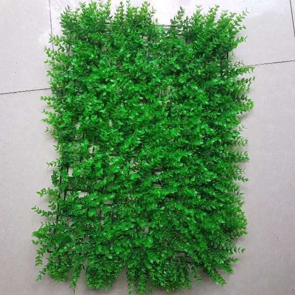 Cỏ Nhựa trang trí 60x40cm, cỏ treo tường