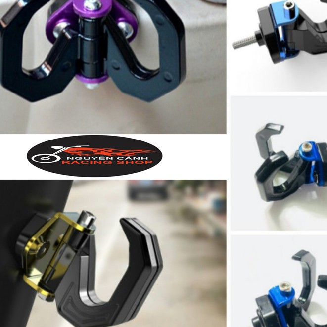 Móc treo đồ xe máy 2 móc xoay 180*