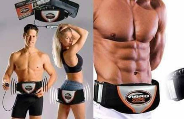 Đai rung nóng Vibro giảm mỡ bụng đùi bắp tay bắp chân