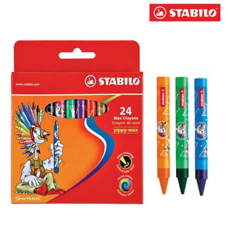 Bút Sáp Màu STABILO Yippy-Wax (24 Màu)