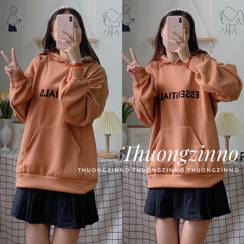 [Ảnh thật/Video] Áo hoodie nỉ bông Esentials có mũ to rộng | BigBuy360 - bigbuy360.vn