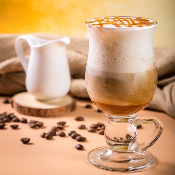 Ly cốc thủy tinh - [ Trà - Cafe ] - 280ml - Coffee yourself - [ 34.3003 ]