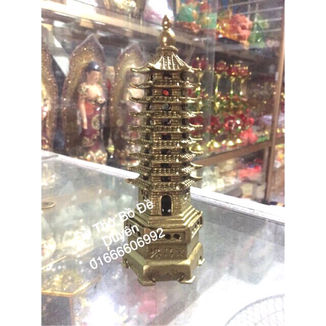 Tháp văn xương 9 tầng 18cm