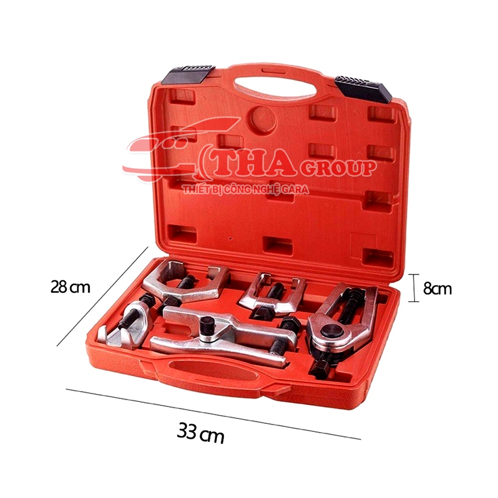 Bộ vam cảo Rotuyn thước lái 5 Chi Tiết Chuyên Dụng Sửa Chữa Ô Tô