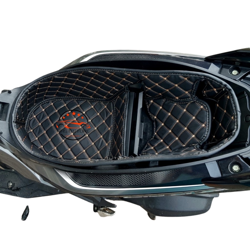 Lót Cốp Da Honda Chống Nóng Chống Sốc Cách Nhiệt Xe Airblade SH PCX Lead Vision Vario Click Có Túi Faststore