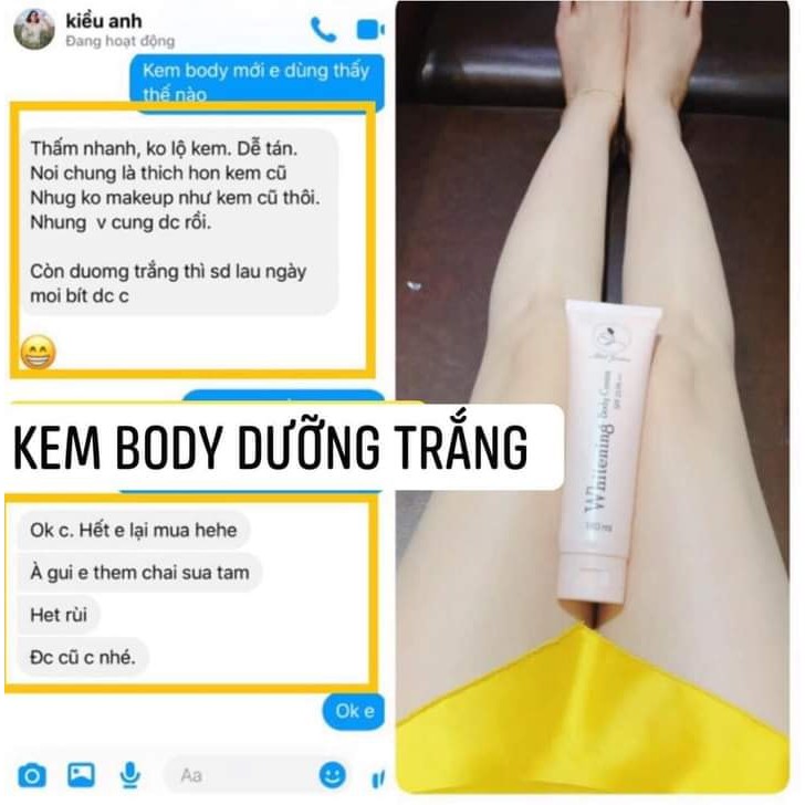 Kem Body Men Bia MiniGarden, Chống Nắng , Dưỡng Và Làm Trắng Da Hiệu Quả 180ml