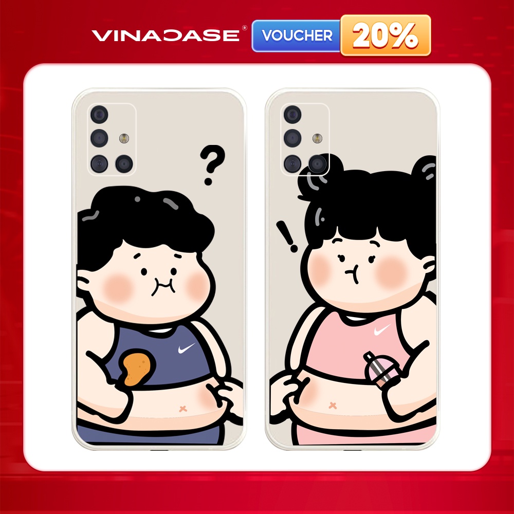 Ốp lưng Vina Case Samsung A52/A72/M10/J7 Prime/....Silicone TPU dẻo vi