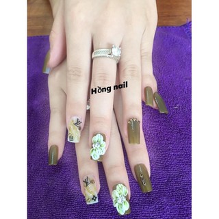 Hoa bột nail ( hoa tay )