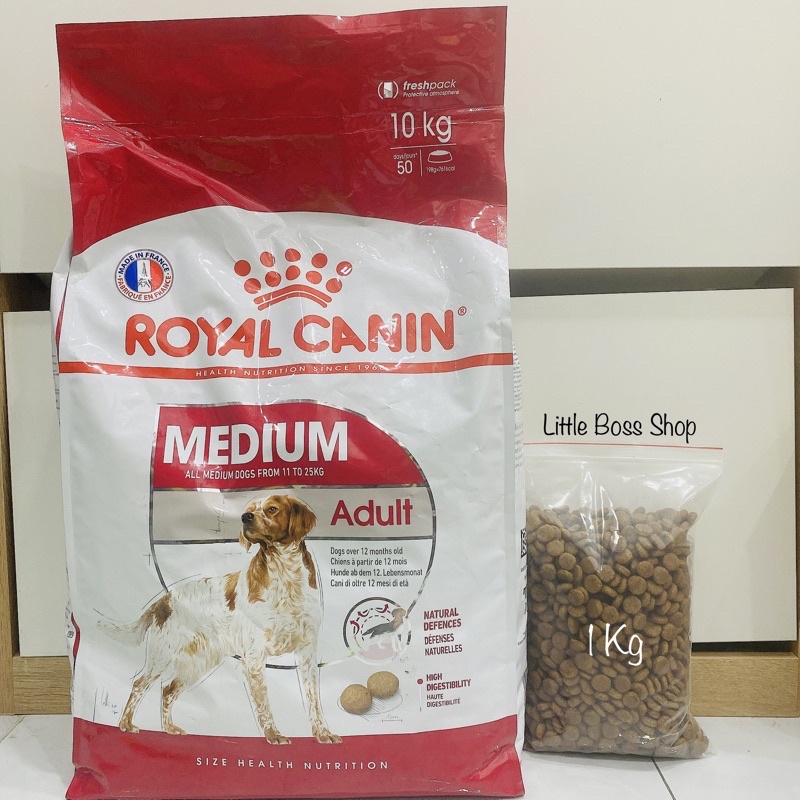 1kg Thức ăn cho chó trưởng thành Royal Canin Medium Adult