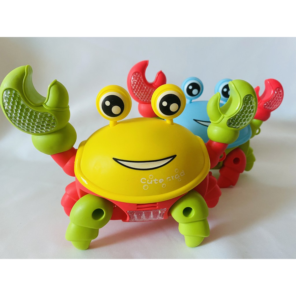 Con Cua Đồ Chơi Chạy Pin Bò Tung Tăng Chạy Theo Nhạc Cực Kì Dễ Thương Dùng để dỗ bé rất hay . AN Kids