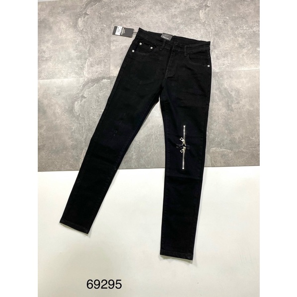 Quần jean nam Dsquared2 khoá lệch cao cấp mới nhất_shop tự chụp