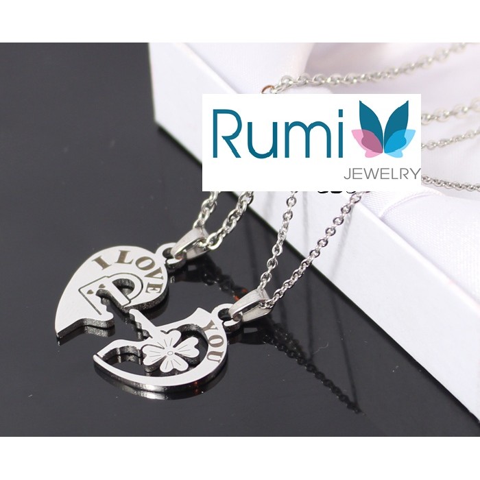 DÂY CHUYỀN CẶP ĐÔI TRÁI TIM CỎ 4 LÁ