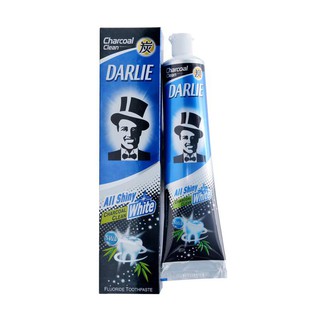 Kem đánh răng Darlie All Shiny White trắng răng than hoạt tính 140g