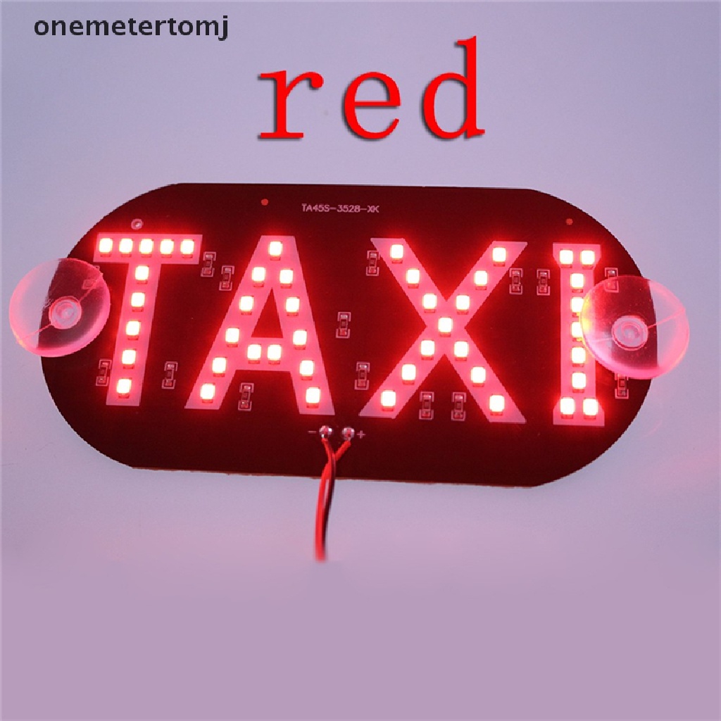 [onemetertomj] Bán Chạy] Đèn LED Taxi Cab Chắn Gió Xe Hơi