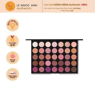 Bảng Mắt MORPHE 35XO Natural Flirt Artistry Palette (mẫu mới vỏ đen)