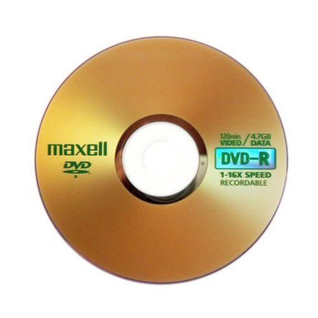 Dĩa DVD trắng hiệu Maxell dung lượng 4,5GB