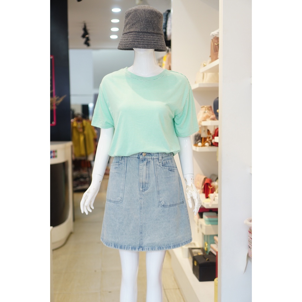 Áo Thun Cotton Sọc Mới 094