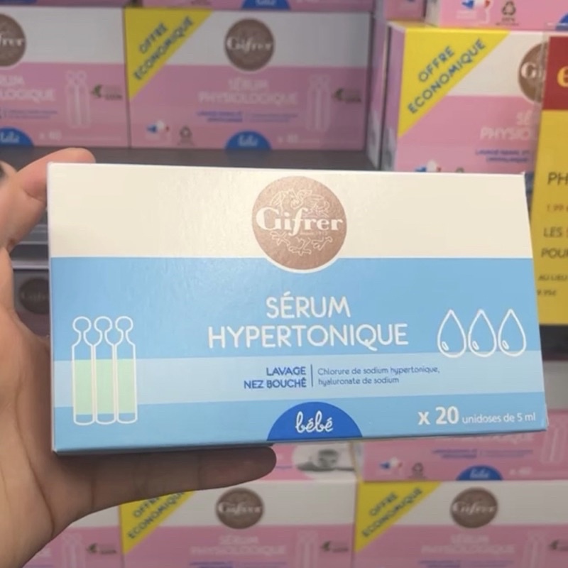 Nước Muối Sinh Lí Gifrer - Pháp