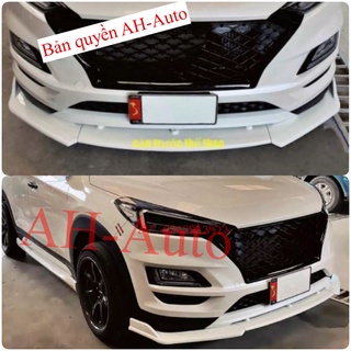 [Hàng Theo Xe] Lip Trước, Cản Trước Thể Thao Hyundai Tucson Nhựa ABS Cao Cấp Chống Va Đập Tốt Phía Dưới Có Gân Tăng Cứng