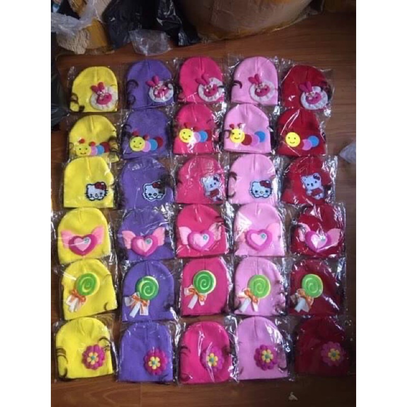 Combo 10 Mũ len tóc giả