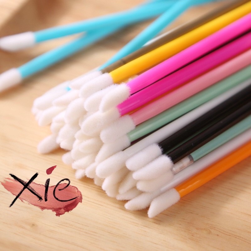 TĂM BÔNG THÁO MI ĐẦU TO - XIE dụng cụ nối mi&amp;nail❤️